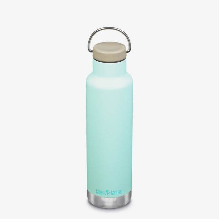 Klean Kanteen Isolerad Classic 355ML/592ML Vattenflaska/Termos Blue Tint - NatureLife