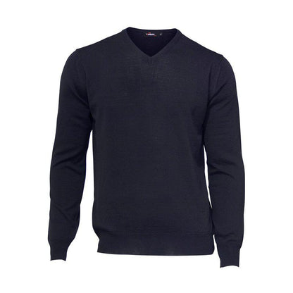Ivanhoe Merino V-Neck Male Graphite Marl
