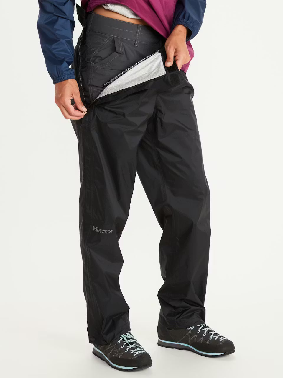 Marmot Wm's PreCip Eco Full Zip Pant Short Black