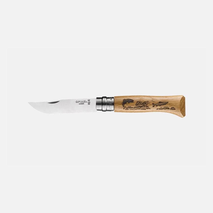 Opinel N08 Animalia Oak Fish - NatureLife