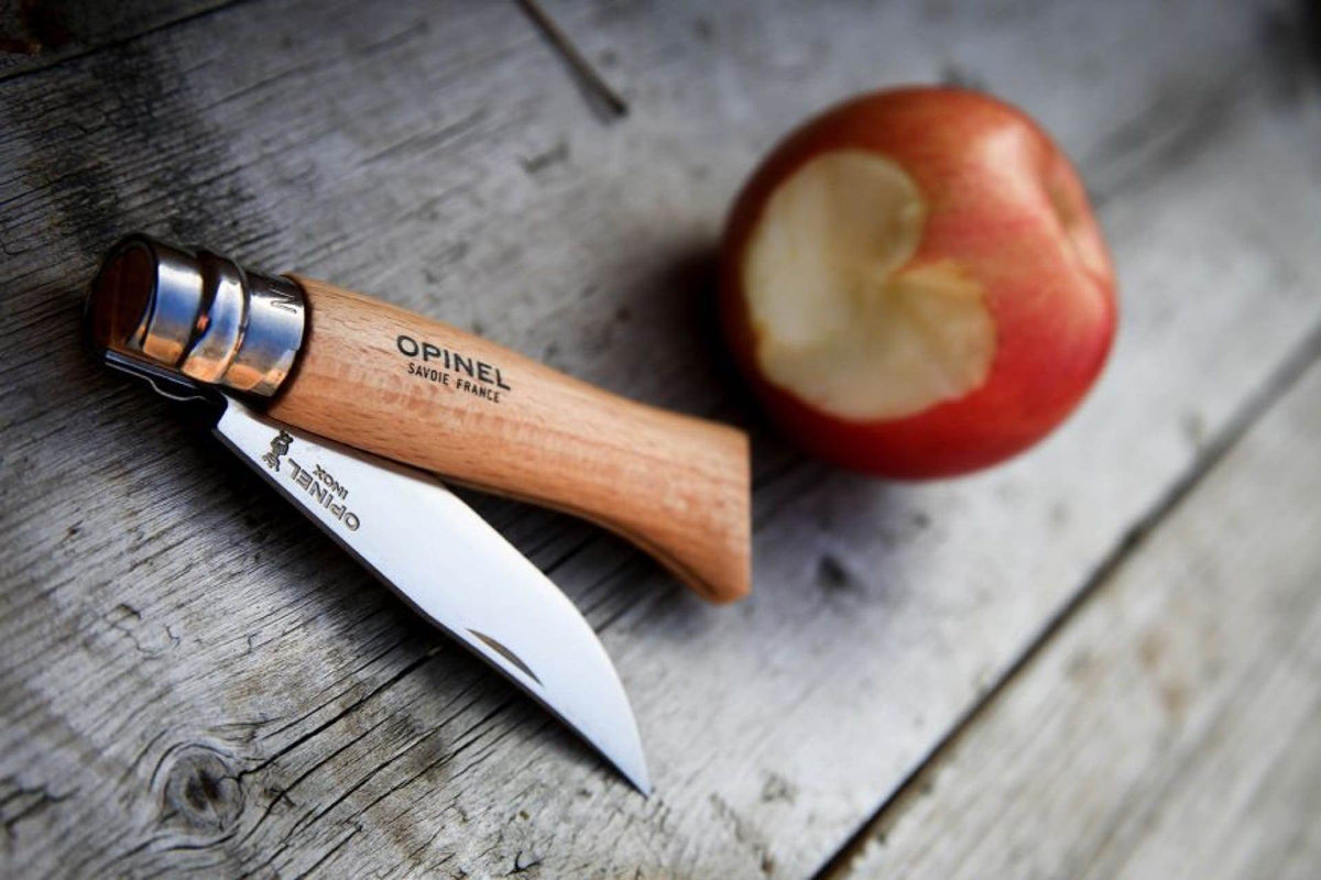 Opinel N°08 Bushwhacker Beech Stainless Steel - NatureLife