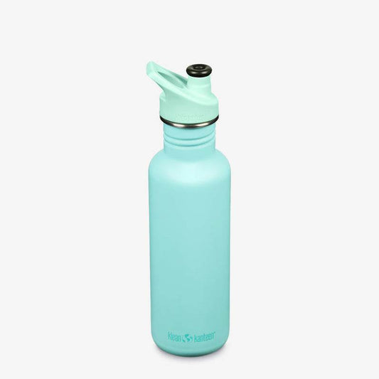 Klean Kanteen Classic 800ml Vattenflaska Pastel Turquosie - NatureLife