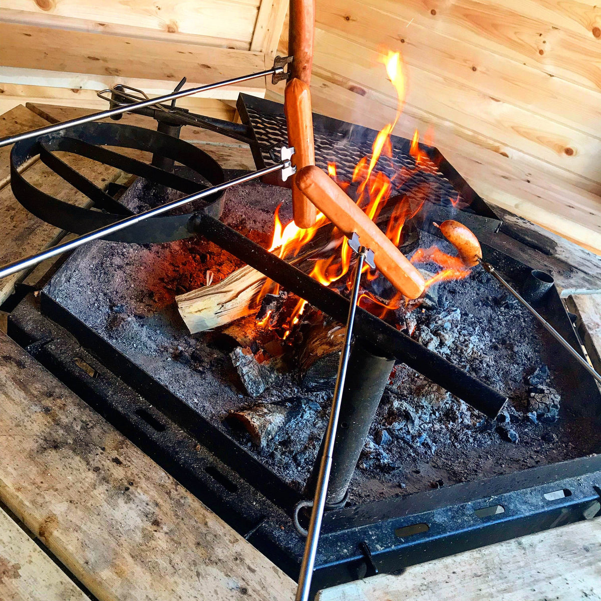 Grillpinne Teleskopisk 80cm - NatureLife