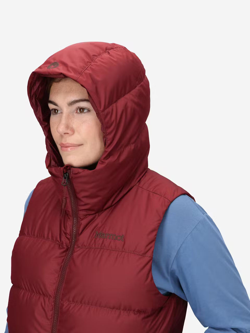 Marmot Wm's Strollbridge Hooded Vest Red