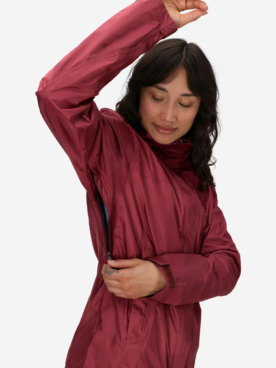 Marmot Wm's PreCip Eco Jacket Acai Berry