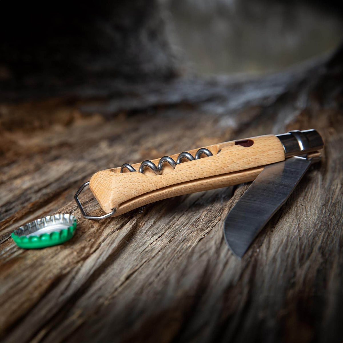 Opinel Opinel N10 Corkscrew Knife Bottle Opener - Korkskruvskniv - NatureLife