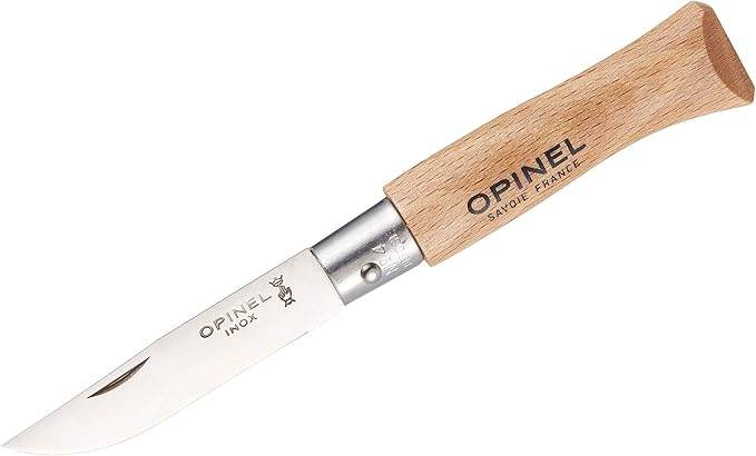 Opinel N°04 Beech Stainless Steel - NatureLife