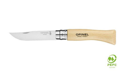 Opinel N°12 Beech Stainless Steel - NatureLife