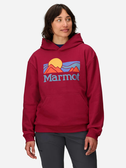 Marmot Wm's Coastal Hoody Red Mulberry