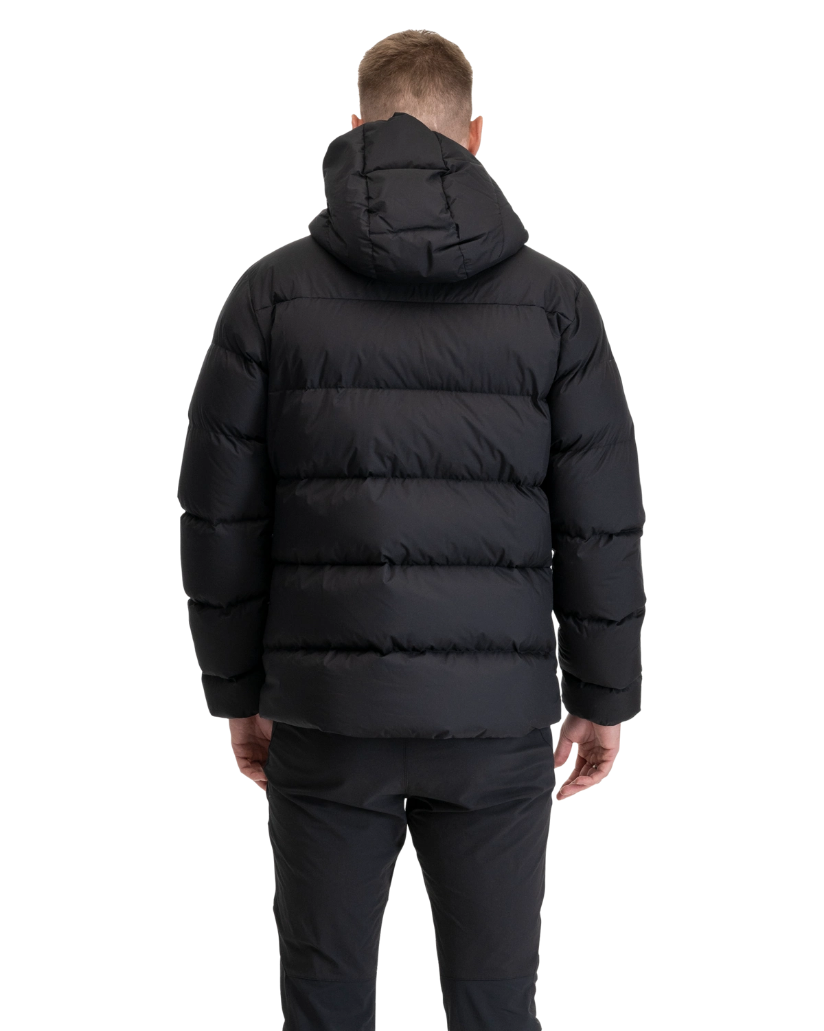 Bergans Lava Warm Down Jacket w/Hood Men Black