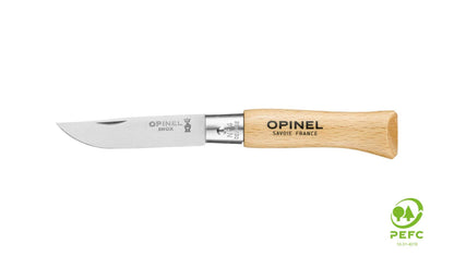 Opinel N°04 Beech Stainless Steel - NatureLife