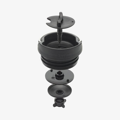 Klean Kanteen TKWide Isolerad 473ml (Café Cap) Vattenflaska Svart - NatureLife
