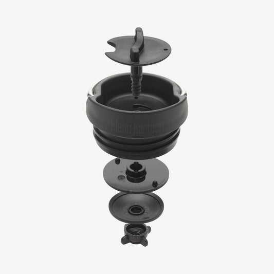 Klean Kanteen TKWide Isolerad 473ml (Café Cap) Vattenflaska Svart - NatureLife