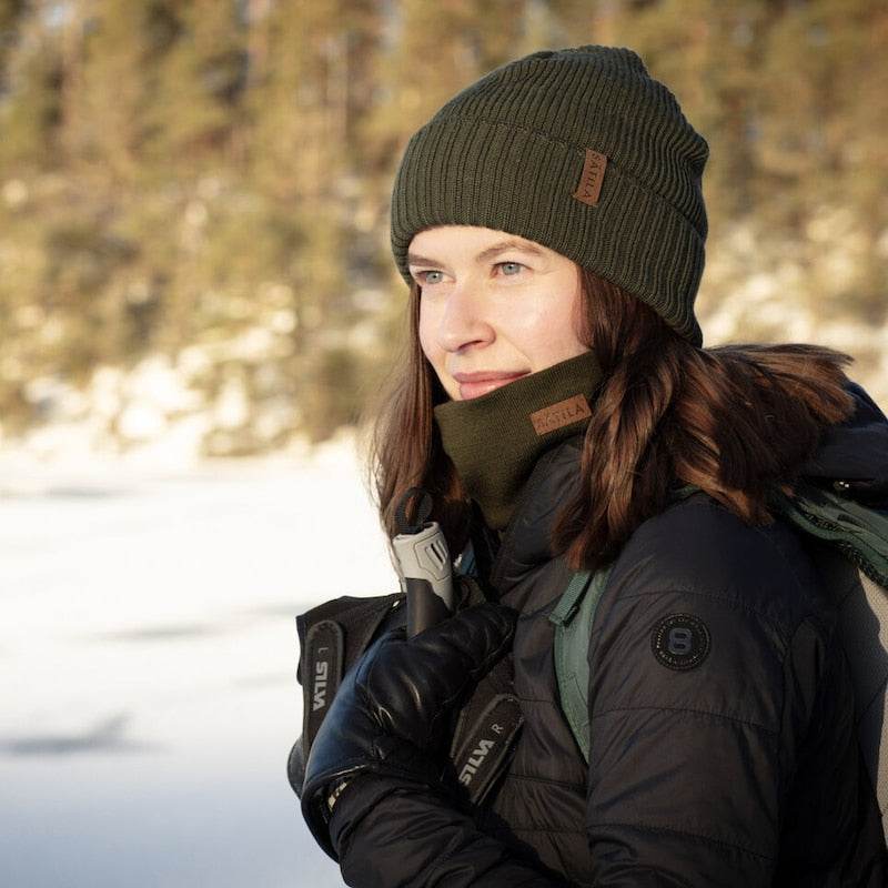 Sätila Fors Brown Label Mössa Army Green - NatureLife