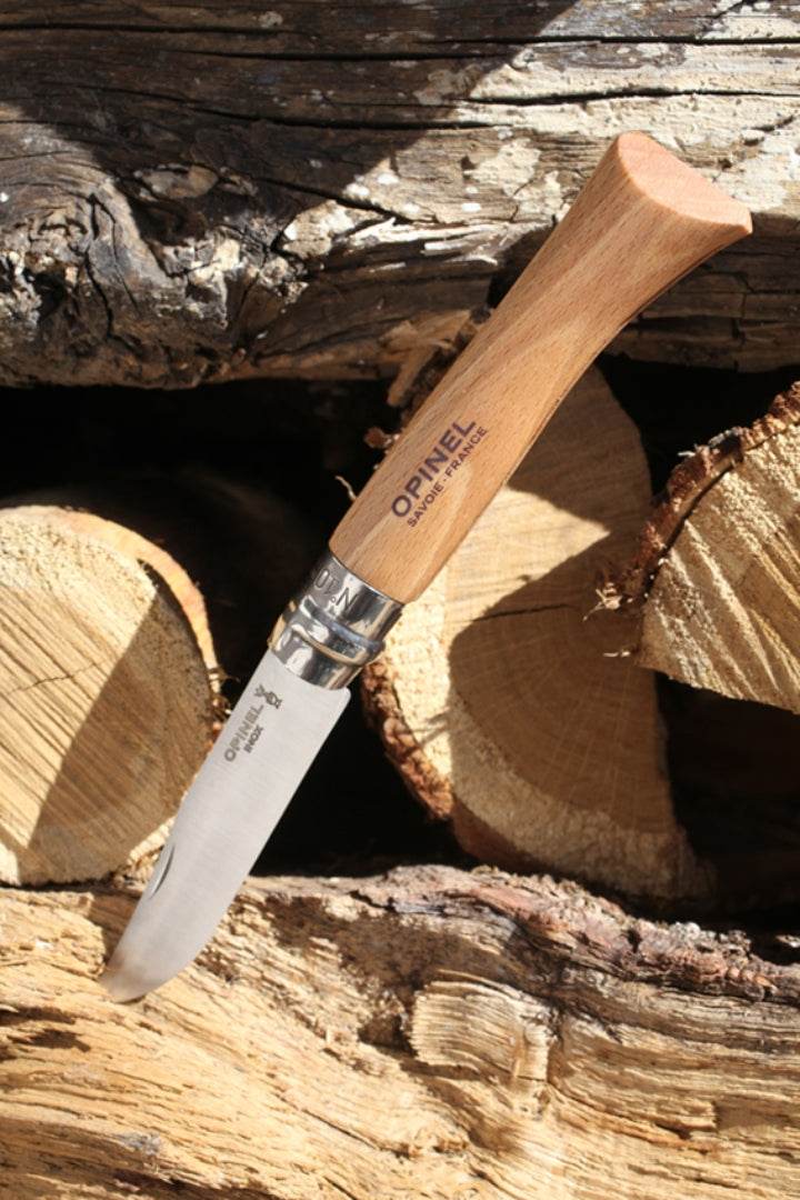 Opinel N°04 Beech Stainless Steel - NatureLife