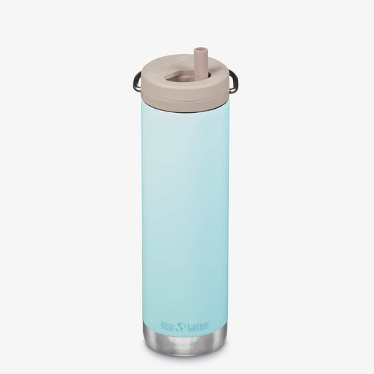 Klean Kanteen TKWide Isolerad 355ML/592ML/ 946ML (Twist Cap) Vattenflaska Blue Tint - NatureLife