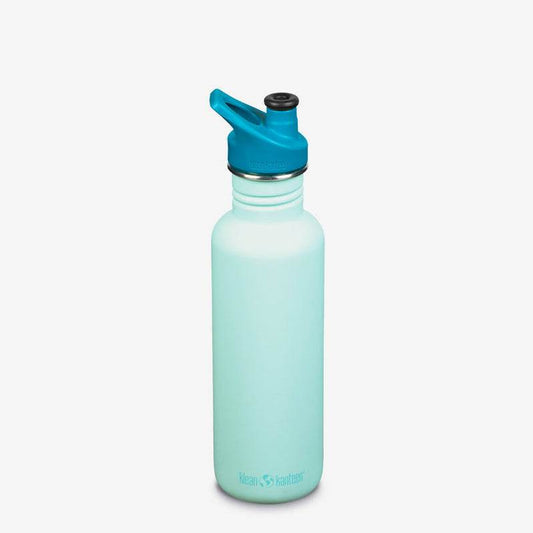 Klean Kanteen Classic 800ml Vattenflaska Blue Tint - NatureLife