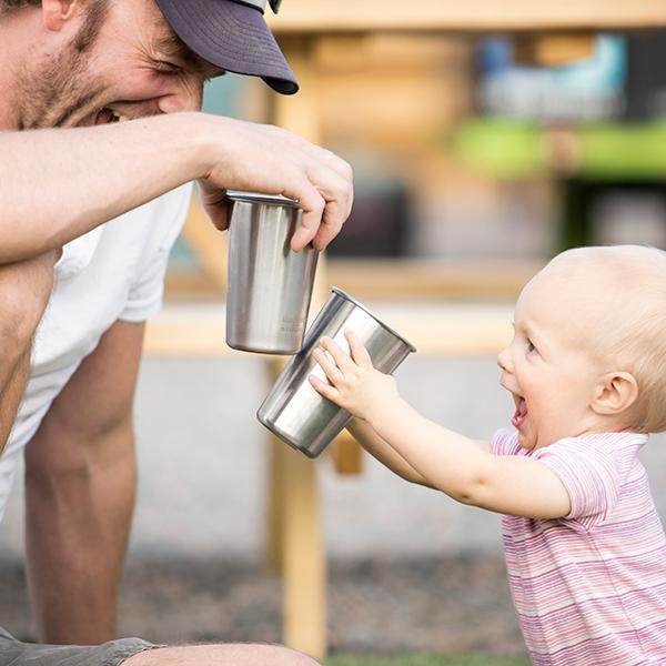 Klean Kanteen Stålmugg Pint 473ml 4-Pack - NatureLife