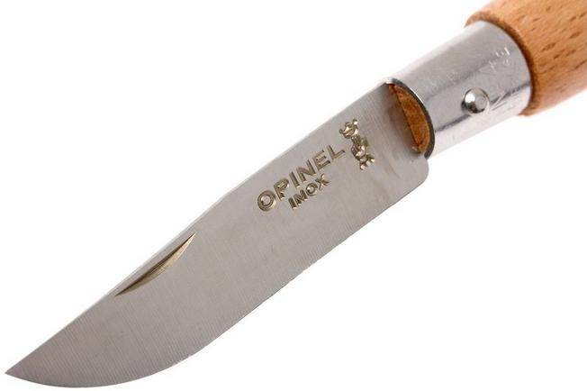 Opinel N°04 Beech Stainless Steel - NatureLife