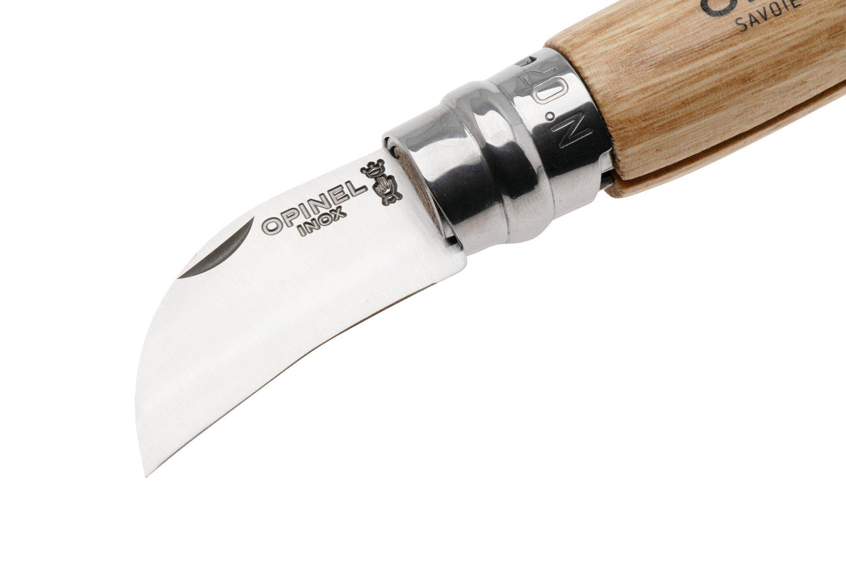 Opinel N07 Chestnut Garlic Chestnut Wood / Kastanj- & vitlökskniv - NatureLife