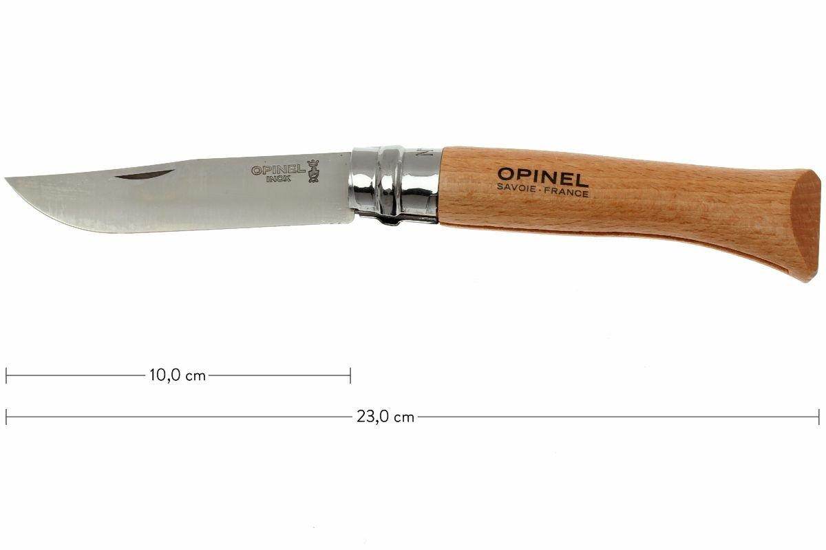 Opinel N°10 Beech Stainless Steel - NatureLife