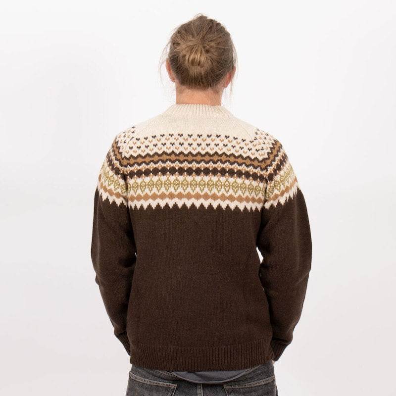 Sätila Sarek Sweater Herr Brown - NatureLife