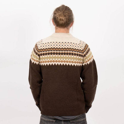 Sätila Sarek Sweater Herr Brown - NatureLife
