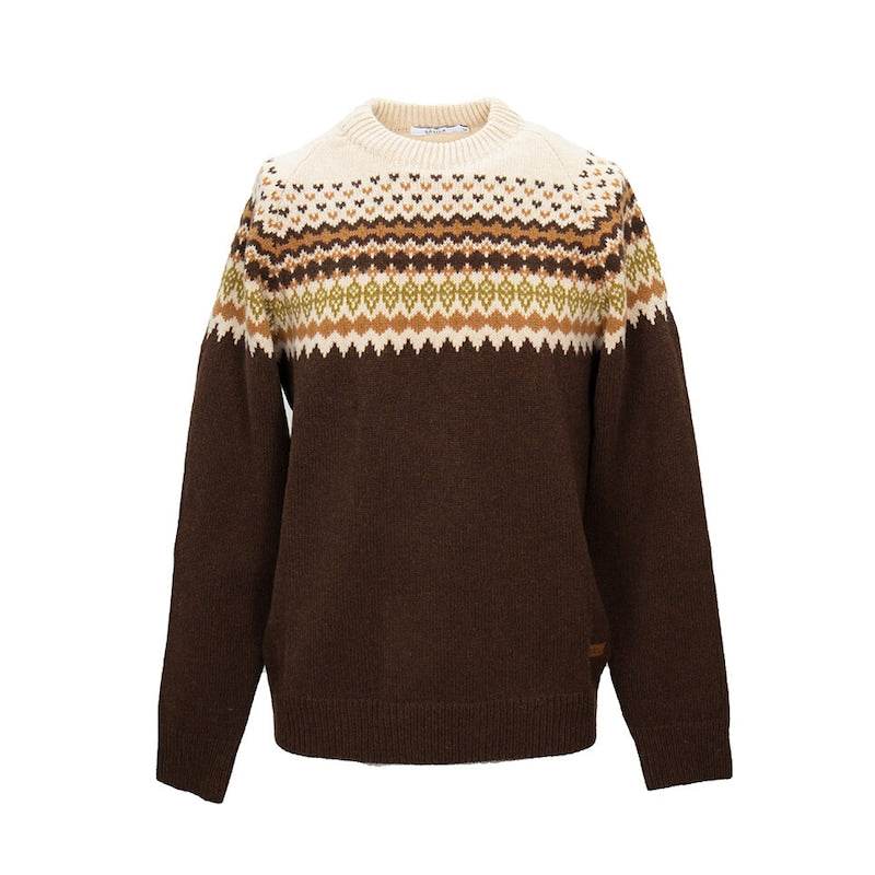 Sätila Sarek Sweater Herr Brown - NatureLife