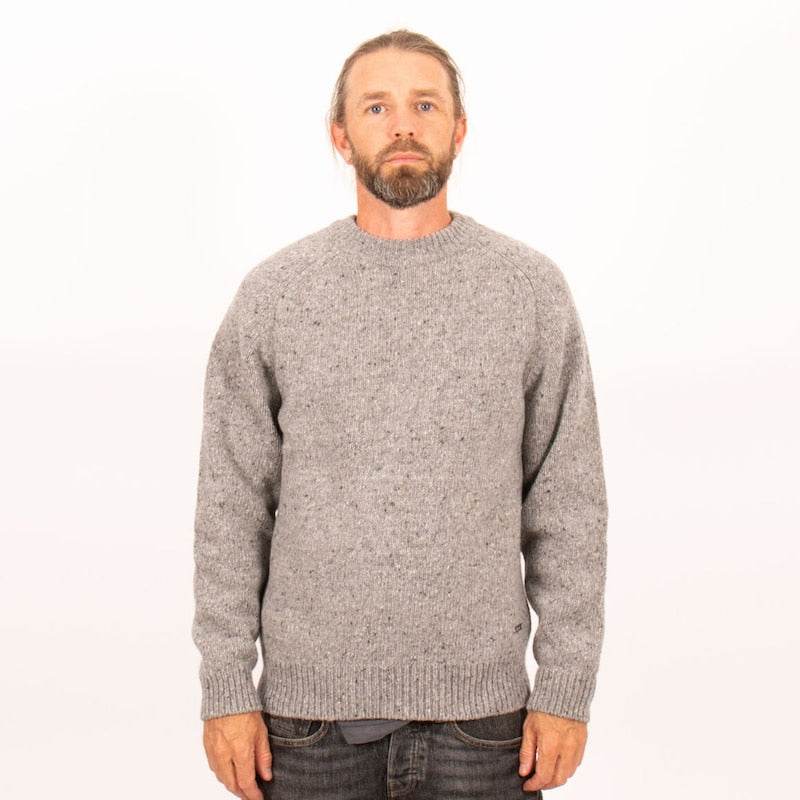 Sätila Dagsnäs Sweater Herr Grey Melange - NatureLife