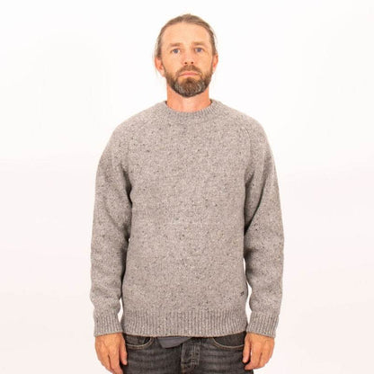 Sätila Dagsnäs Sweater Herr Grey Melange - NatureLife