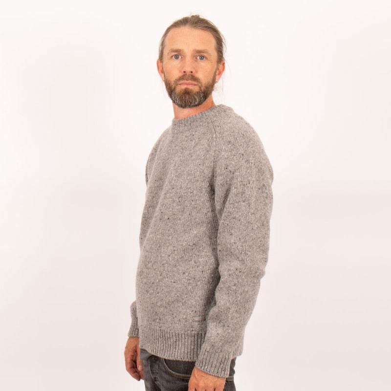 Sätila Dagsnäs Sweater Herr Grey Melange - NatureLife