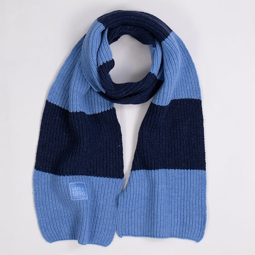 Sätila Lexby Striped Scarf Skye Blue Combo