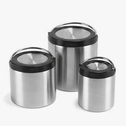 Klean Kanteen TKCanister 24ML/47ML/95ML Mattermos Silver - NatureLife
