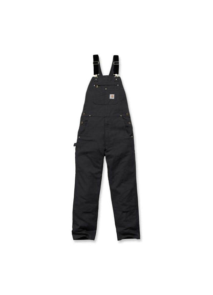 Carhartt Duck Bib Overall Black - NatureLife