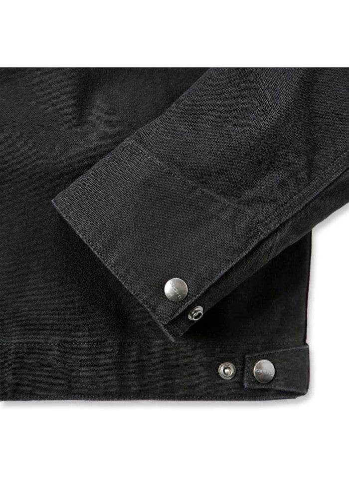 Carhartt Relaxed Fit Duck Detroit Jacket Black - NatureLife