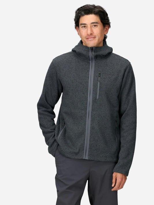 Marmot Drop Line Full Zip Hoody Steel Onyx Heather