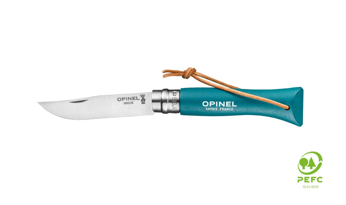 Opinel N°06 Bushwhacker Turquoise - NatureLife