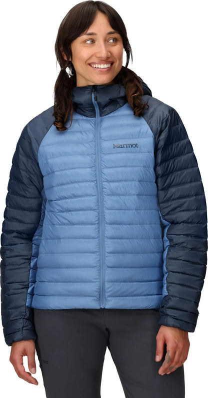 Marmot Wm's Hype Down Hoody Thunderhead/Rain Cloud