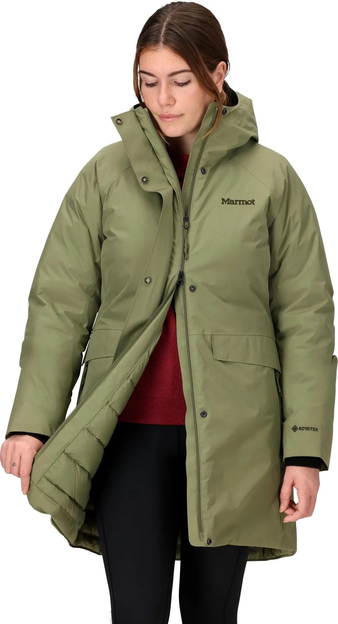 Marmot Wm's Oslo GORE-TEX Jacket Olive Grove