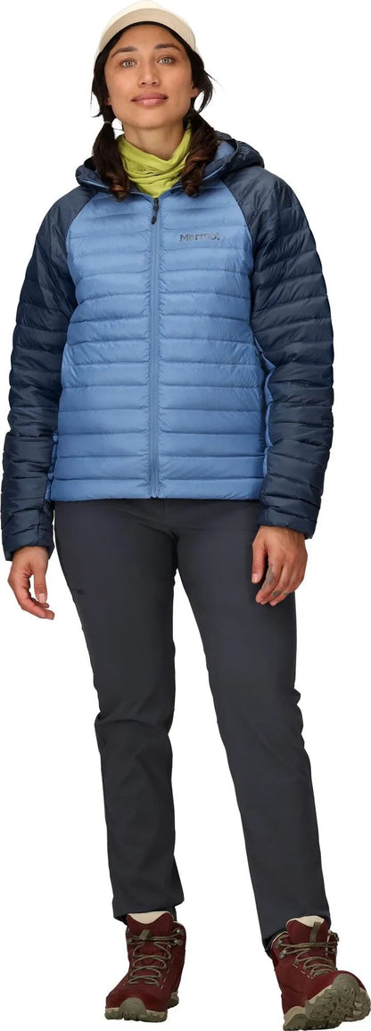 Marmot Wm's Hype Down Hoody Thunderhead/Rain Cloud
