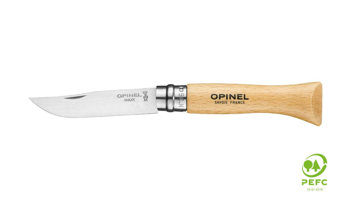 Opinel N°06 Beech Stainless Steel - NatureLife