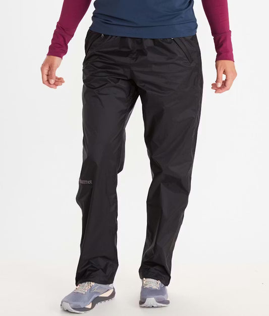 Marmot Wm PreCip Eco Full Zip Pant Long Black