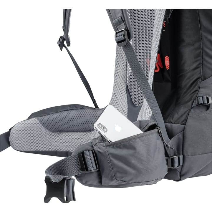Deuter Futura Air Trek 50+10 Herr Black-Graphite - NatureLife