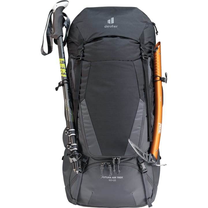 Deuter Futura Air Trek 50+10 Herr Black-Graphite - NatureLife