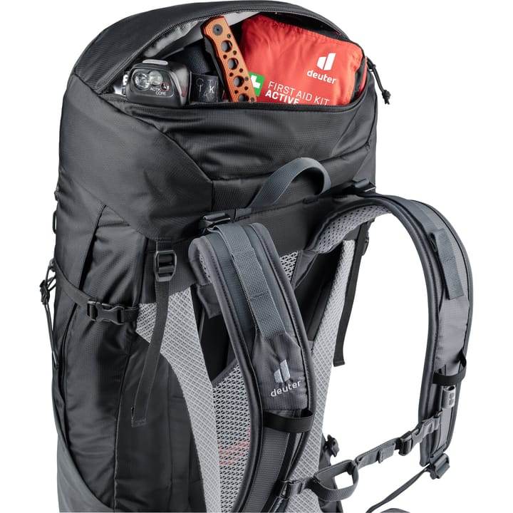 Deuter Futura Air Trek 50+10 Herr Black-Graphite - NatureLife