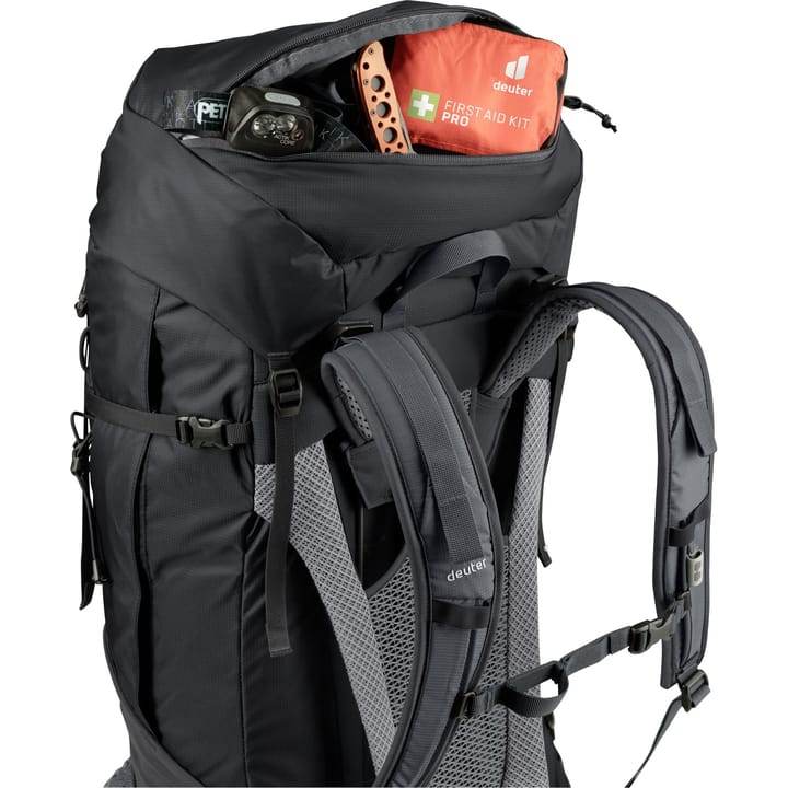 Deuter Futura Air Trek 60+10 Herr Black-Graphite - NatureLife