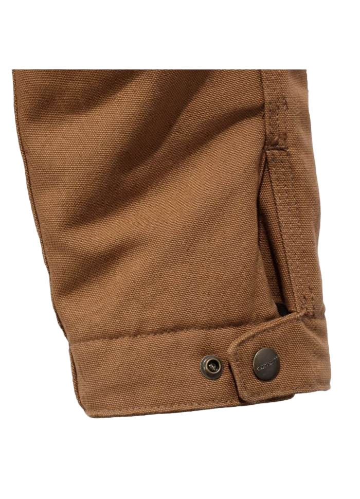 Carhartt Duck Detroit Jacket Brown - NatureLife