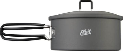 Esbit Aluminum Pot 1100 ml Grey - NatureLife