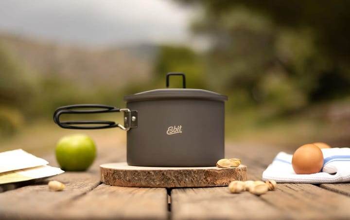 Esbit Aluminum Pot 1600 ml Grey - NatureLife