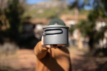 Esbit Aluminum Pot 1600 ml Grey - NatureLife
